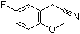 structure of CAS# 501008-41-9, 5-氟-2-甲氧基苯乙腈