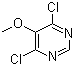 structure of CAS# 5018-38-2, 4,6-二氯-5-甲氧基嘧啶