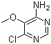 4-Amino-6-chloro-5-methoxypyrimidine molecular structure (CAS 5018-41-7)
