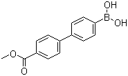 structure of CAS# 501944-43-0, 4'-(甲氧羰基)联苯-4-硼酸