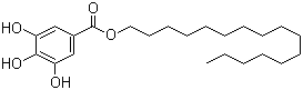 structure of CAS# 5026-65-3, Hexadecyl 3,4,5-trihydroxybenzoate