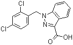CAS # 50264-69-2, Lonidamine, 1-(2,4-Dichlorobenzyl)-1H-indazole-3-carboxylic acid, Diclondazolic acid