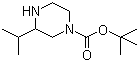 structure of CAS# 502649-32-3, 1-叔丁氧羰基-3-异丙基哌嗪