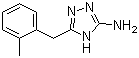 CAS # 502685-45-2, 5-(2-Methylbenzyl)-4H-1,2,4-triazol-3-amine, 5-[(2-Methylphenyl)methyl]-4H-1,2,4-triazol-3-amine