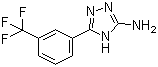 CAS # 502686-01-3, 5-(3-(Trifluoromethyl)phenyl)-4H-1,2,4-triazol-3-amine
