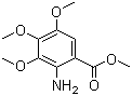 CAS # 5035-82-5, Methyl 2-amino-3,4,5-trimethoxybenzoate, Methyl 3,4,5-trimethoxyanthranilate