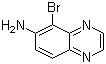 CAS # 50358-63-9, 5-Bromoquinoxalin-6-amine, 6-Amino-5-bromoquinoxaline