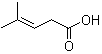 CAS # 504-85-8, 4,4-Dimethyl-3-butenoic acid, 4-Methyl-3-penten-1-oic acid, 4-Methyl-3-pentenoic acid, Pyroterebic acid
