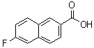 CAS 登录号：5043-01-6, 6-氟-2-萘甲酸