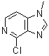 structure of CAS# 50432-68-3, 4-氯-1-甲基-1H-咪唑并[4,5-c]吡啶