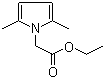 CAS # 5044-21-3, Ethyl 2,5-dimethylpyrrole-1-acetate