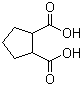 structure of CAS# 50483-99-3, 1,2-环戊烷二甲酸