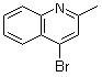 4-Bromo-2-methylquinoline molecular structure (CAS 50488-44-3)