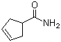 structure of CAS# 50494-42-3, 环戊-3-烯甲酰胺