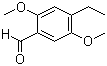structure of CAS# 50505-61-8, 2,5-二甲氧基-4-乙基苯甲醛