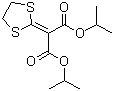 CAS # 50512-35-1, Isoprothiolane, Bis(1-methylethyl) 1,3-dithiolan-2-ylidenepropanedioate