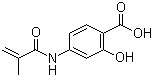 CAS 登录号：50512-48-6, 4-甲基丙烯酰胺基水杨酸