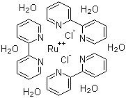 CAS 登录号：50525-27-4, 二氯三(2,2'-联吡啶)钌(II)六水合物