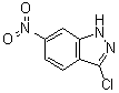 structure of CAS# 50593-68-5, 3-氯-6-硝基-1H-吲唑