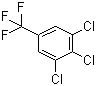 CAS # 50594-82-6, 3,4,5-Trichlorobenzotrifluoride, 1,2,3-Trichloro-5-(trifluoromethyl)-benzene