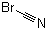 Cyanogen bromide molecular structure (CAS 506-68-3)