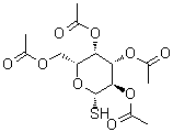 structure of CAS# 50615-66-2, 2,3,4,6-四-O-乙酰基-1-硫代-beta-D-吡喃半乳糖