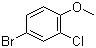 structure of CAS# 50638-47-6, 2-氯-4-溴苯甲醚