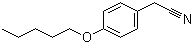 CAS # 50690-55-6, 4-(Pentyloxy)benzeneacetonitrile, [p-(Pentyloxy)phenyl]acetonitrile