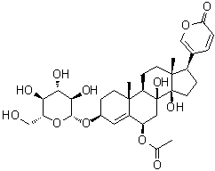 Scilliroside molecular structure (CAS 507-60-8)