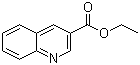 CAS # 50741-46-3, 3-Quinolinecarboxylic acid ethyl ester, Ethyl 3-quinolinecarboxylate, NSC 136914, 3-Carbethoxyquinoline