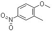 structure of CAS# 50741-92-9, 2-甲基-4-硝基苯甲醚