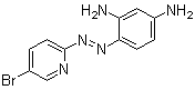 CAS # 50768-75-7, 5-Bromo-2-[(2,4-diaminophenyl)azo]pyridine, 4-(5-Bromo-2-pyridylazo)-1,3-diaminobenzene