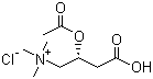structure of CAS# 5080-50-2, Acetyl-L-carnitine hydrochloride