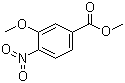 structure of CAS# 5081-37-8, 3-甲氧基-4-硝基苯甲酸甲酯