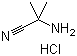 structure of CAS# 50846-36-1, 2-Amino-2-methylpropionitrile hydrochloride