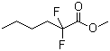 structure of CAS# 50889-47-9, Methyl 2,2-difluorohexanoate