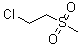 CAS # 50890-51-2, 1-Chloro-2-(methylsulfonyl)ethane, 2-Chloroethyl methyl sulfone, NSC 191945