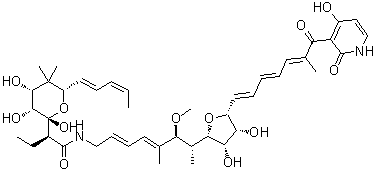 Delvomycin molecular structure (CAS 50935-71-2)