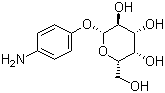 structure of CAS# 5094-33-7, 4-氨基苯基 beta-D-吡喃半乳糖苷