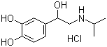 Isoprenaline hydrochloride  molecular structure (CAS 51-30-9)
