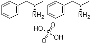 CAS # 51-63-8, (+)-Amphetamine sulphate, (S)-Amphetamine sulfate, (S)-alpha-Methylbenzeneethanamine sulfate, Afatin, Albemap, Amdex, Amphex, Amsustain, Ardex, Betafedrina, Betaphedrine, (alphaS)-alpha-Methylbenzeneethanamine sulfate