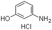 structure of CAS# 51-81-0, 3-Aminophenol hydrochloride