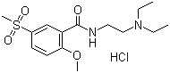structure of CAS# 51012-33-0, Tiapride hydrochloride