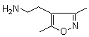 structure of CAS# 510717-69-8, 2-(3,5-二甲基异噁唑-4-基)乙胺