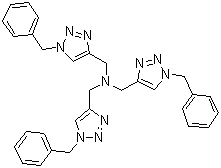 structure of CAS# 510758-28-8, Tris-(benzyltriazolylmethyl)amine