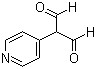 structure of CAS# 51076-46-1, 2-(4-Pyridyl)malondialdehyde