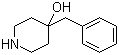 4-Benzyl-4-hydroxypiperidine molecular structure (CAS 51135-96-7)