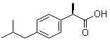 CAS # 51146-57-7, (R)-Ibuprofen, (alphaR)-alpha-Methyl-4-(2-methylpropyl)benzeneacetic acid, R-(-)-p-Isobutylhydratropic acid, L-Ibuprofen