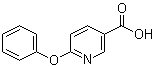 structure of CAS# 51362-38-0, 6-Phenoxynicotinic acid