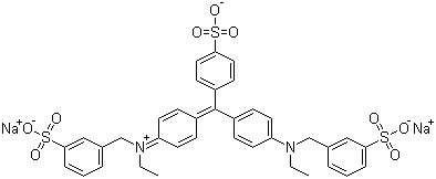 structure of CAS# 5141-20-8, Light Green SF